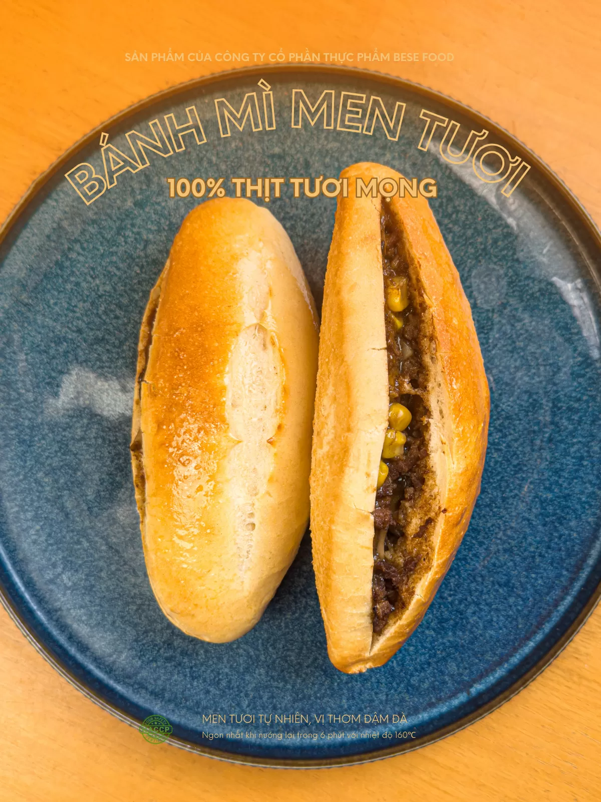 Bánh mì bò sốt tiêu đen
